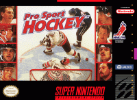 Pro Sport Hockey Super Nintendo  box art